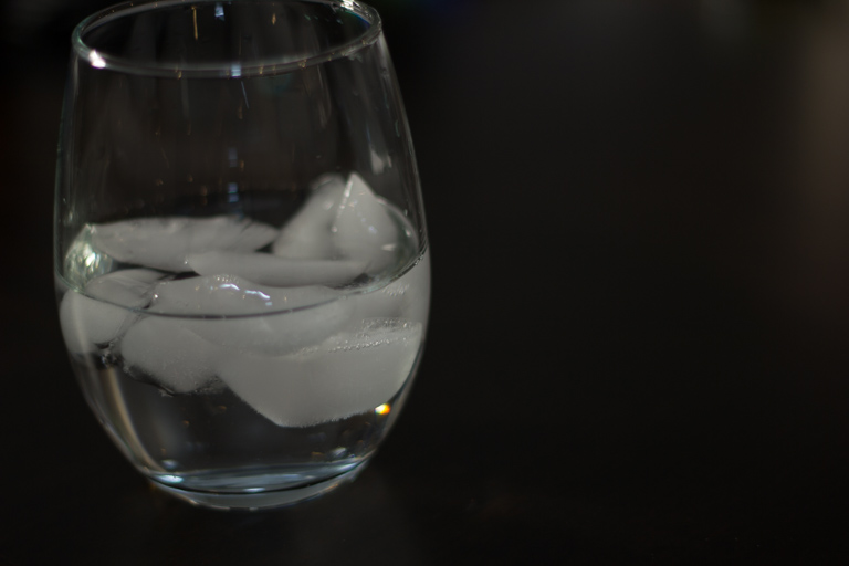 glass of water